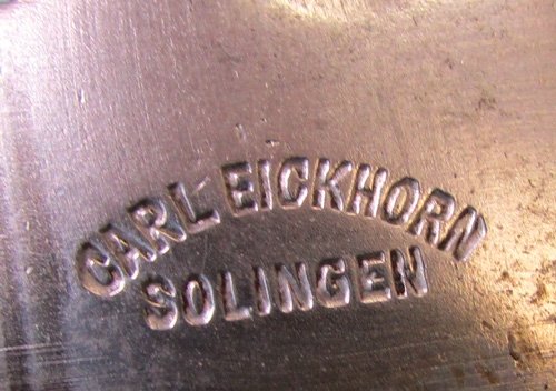  German WWI 98/05 Bayonet , Crown W 17, Carl Eickhorn Mfg. — image 4