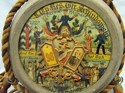  German Pre WWI Regimental Flask, IR 98, 1901-03 — image 2
