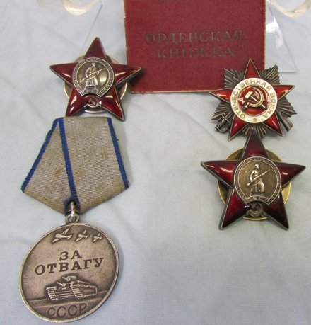  Soviet WWII Researched Medal Group, 2nd Ukrainian Front — image 3