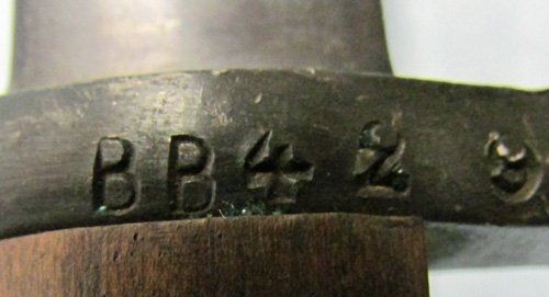  Italian WWII M1891 Carcano Bayonet, 1942 — image 4