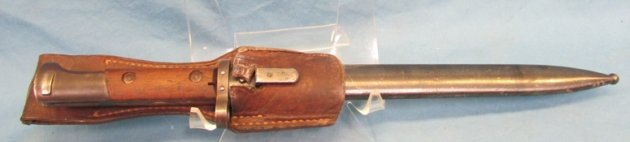  Czech WWII VZ-24 Mauser Bayonet & Scabbard — image 2