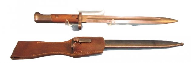  Czech WWII VZ-24 Mauser Bayonet & Scabbard — image 3