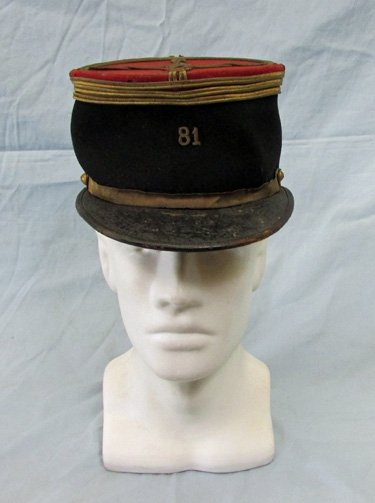  French WWI Captains Kepi, 81st Regiment — image 2
