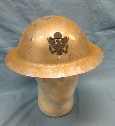  US 1920's-30's WWI Veterans Parade Helmet — image 2