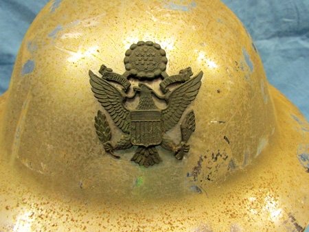  US 1920's-30's WWI Veterans Parade Helmet — image 3