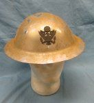 US 1920's-30's WWI Veterans Parade Helmet