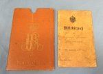 German Pre WWI Militar Pass, Dragoon Regiment Nr.9