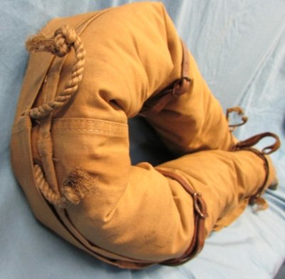  US Cicra 1905 Army Issue Tent Half & Connecting Straps — image 2