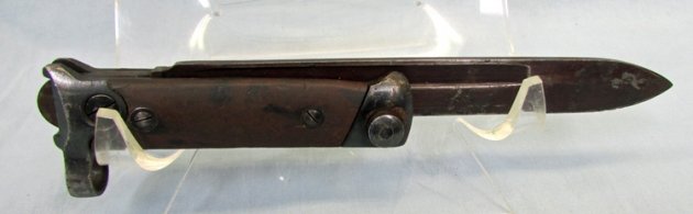  Italian WWII M1938 Folding Blade Cacarno Bayonet Finnish Reissue — image 2