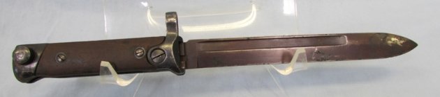  Italian WWII M1938 Folding Blade Cacarno Bayonet Finnish Reissue — image 3