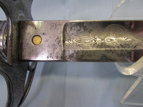  British 1821 Pattern Light Cavalry Officer Sword, Identified — image 6