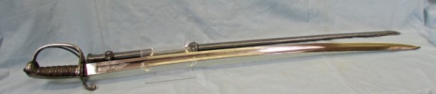  British 1821 Pattern Light Cavalry Officer Sword, Identified — image 9