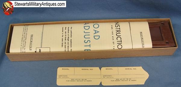  US Korean War USAF B29 & B29A Super Fortress  Load Adjuster Computer, Complete — image 6