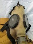 US Pre WWII, M1A2 Army Gasmask & Carrier, Ca 1936