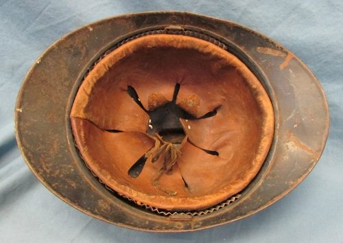  French WWI M1915 Steel Helmet, Medical Troops — image 6