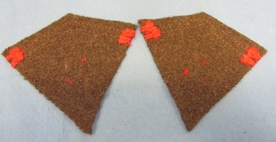  French WWII Collar Insignia, 2nd Regiment Zouaves — image 3