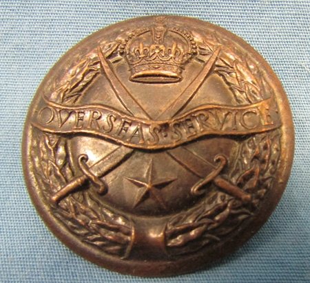  British WWII India Overseas Service Badge, Bronze — image 2