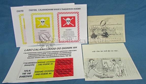  US Vietnam War Propaganda Leaflet lot, 7 Pieces — image 2