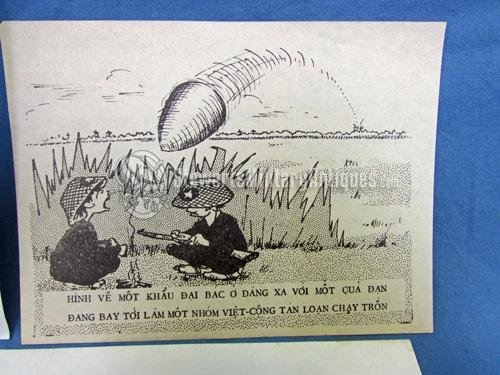  US Vietnam War Propaganda Leaflet lot, 7 Pieces — image 4