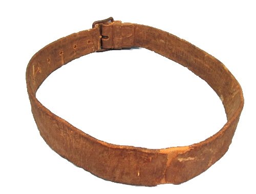  Japanese WWII Rifleman's Rubberized Canvas Belt — image 3