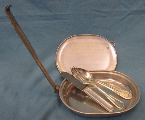  US WWI M1910 Aluminum Messkit & Utensil set — image 2