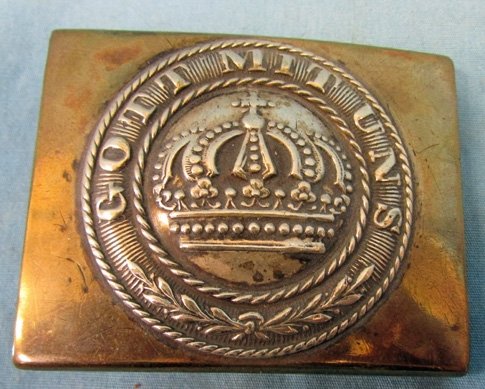  German Pre WWI, M1845 Pattern Prussian Enlisted Buckle — image 3