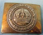 German Pre WWI, M1845 Pattern Prussian Enlisted Buckle