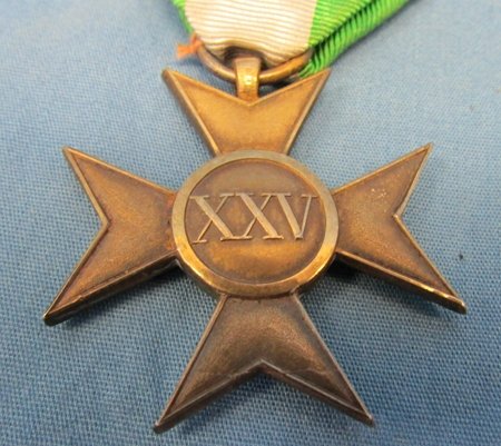  Italian WWII Era Victor Emanuel Long Service Cross — image 4