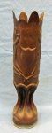French WWI 75 Trench Art Shell Casing, Argonne 1914-1918