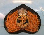 Japanese WWII Naval Officer Hat Insignia