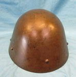 Czech WWII M32-34 Army Steel Helmet, Complete