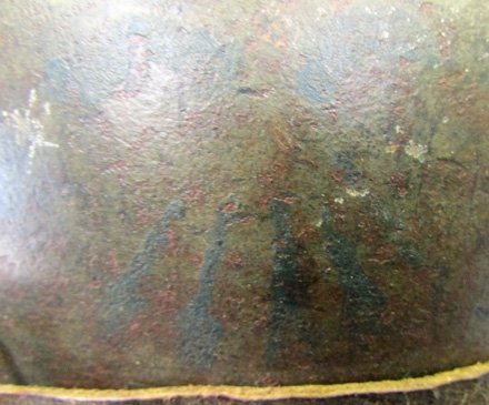  Italian WWI Steel Helmet, Unit Insignia — image 2