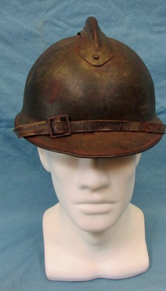  Italian WWI Steel Helmet, Unit Insignia — image 3