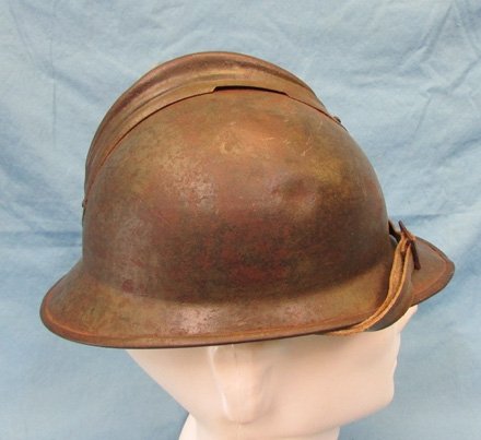  Italian WWI Steel Helmet, Unit Insignia — image 4