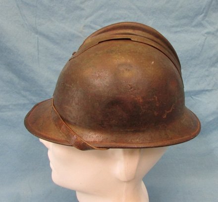  Italian WWI Steel Helmet, Unit Insignia — image 5