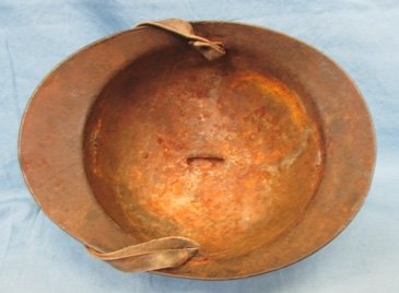  Italian WWI Steel Helmet, Unit Insignia — image 6