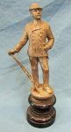 German Pre WWI Jaeger Shooting Statue