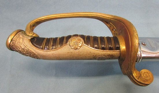  Japanese WWII Army Company Grade Officers Dress Sword — image 3