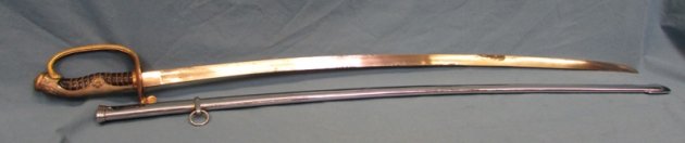  Japanese WWII Army Company Grade Officers Dress Sword — image 5