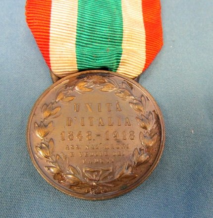  Italian Medal Unification Medal 1848 - 1918 — image 4