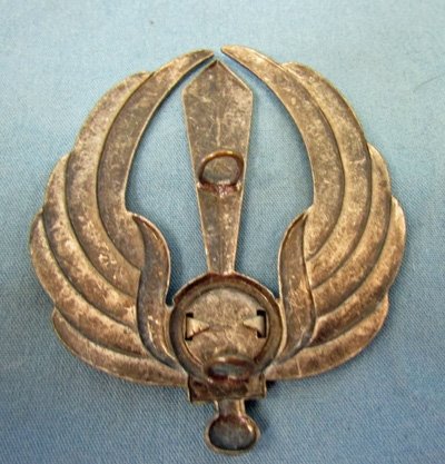  Italian WWII 82nd Folgore Division Cap Badge — image 3