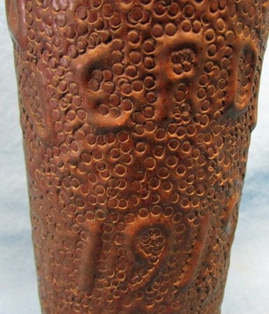  German WWI Trench Art Shell Casing, Verdun 1919 — image 3