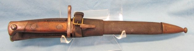  Spanish M1893 Mauser Bayonet, German Mfg — image 3