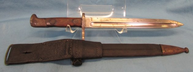  Spanish M1893 Mauser Bayonet, German Mfg — image 4