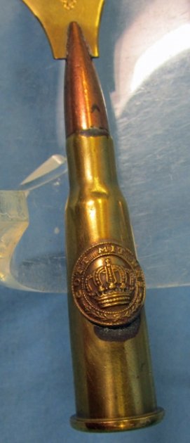  French WWI Trench Art Letter Opener, VERDUN — image 4