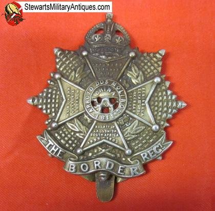  British WWII Cap Badge, The Border Regiment — image 2