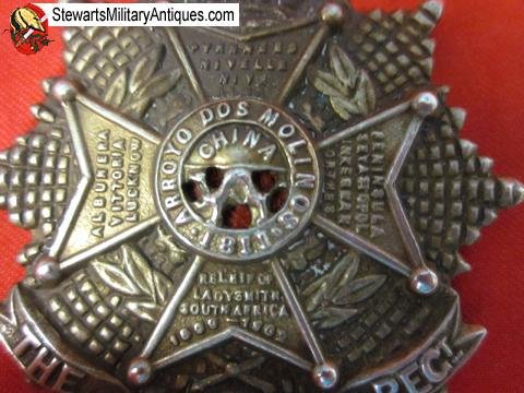  British WWII Cap Badge, The Border Regiment — image 3