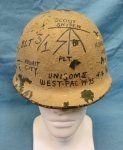 Gulf War Era Iraqi Souvenir Helmet