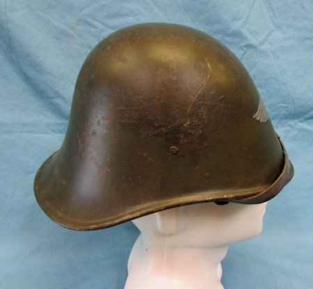 Dutch WWII M1934 Steel Helmet & Liner — image 2