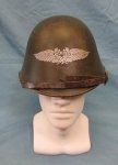 Dutch WWII M1934 Steel Helmet & Liner